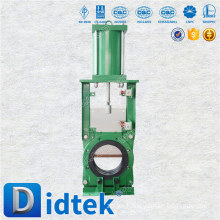 Didtek European Quality pneumatic switchover knife gate valve